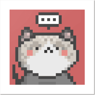 Pixel Cat 115 Posters and Art